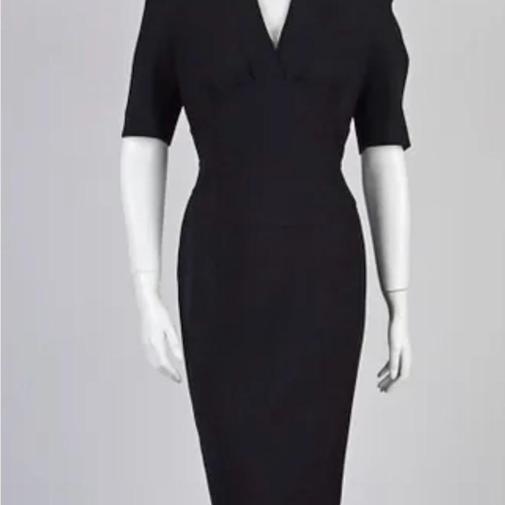 Burberry London  Black short Sleeve Dress like new size 10 US